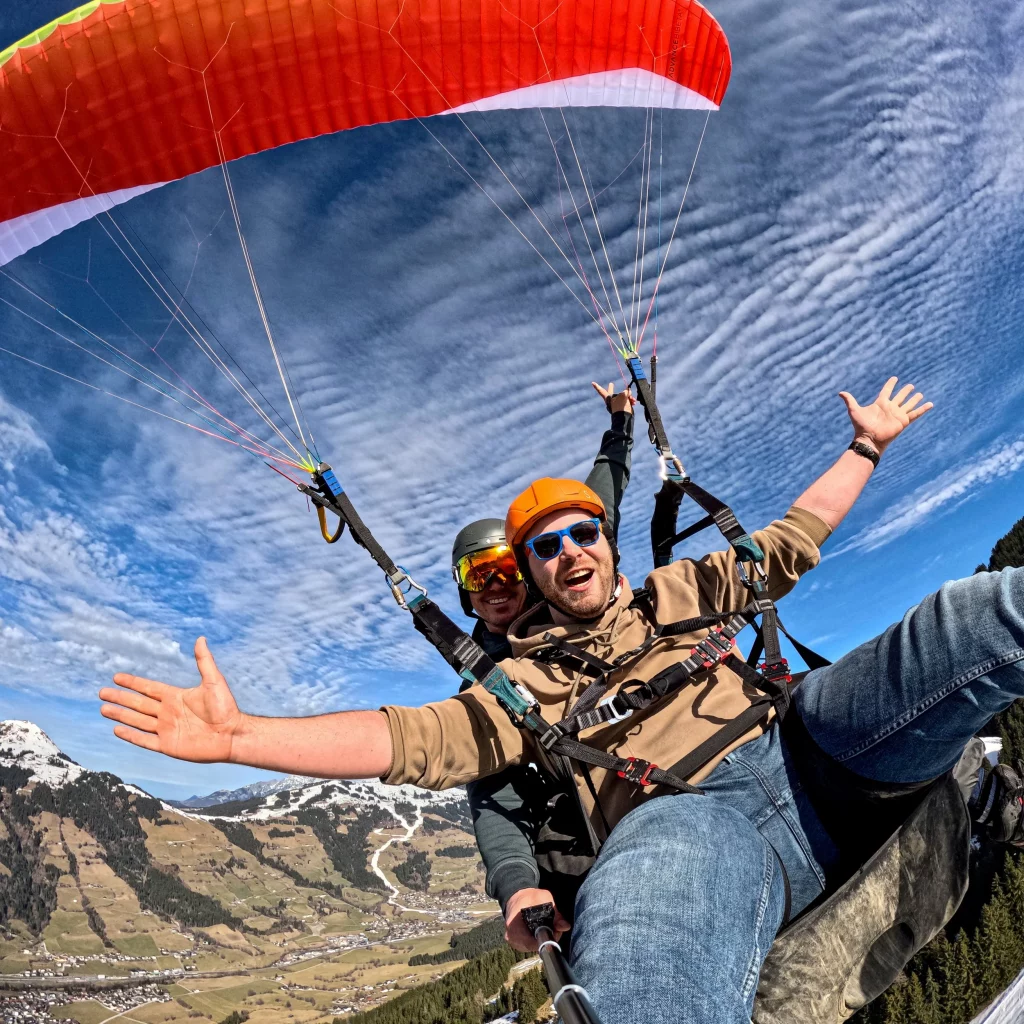 tandemparagleiten fly tirol wesendorf Buke&fly